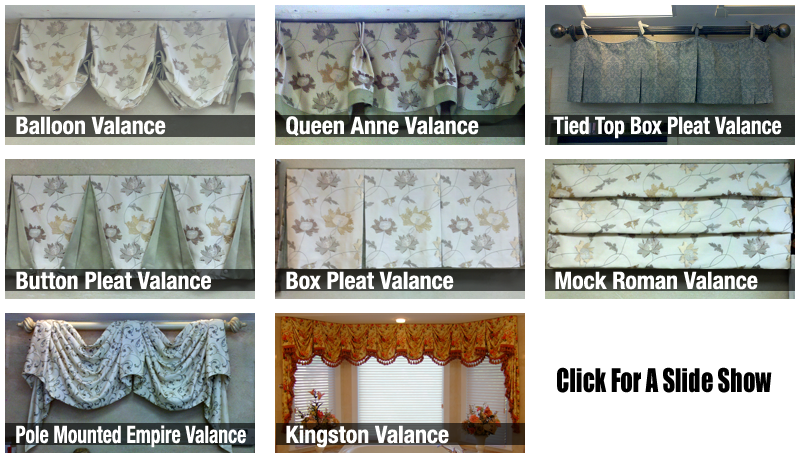 Long Island Valances